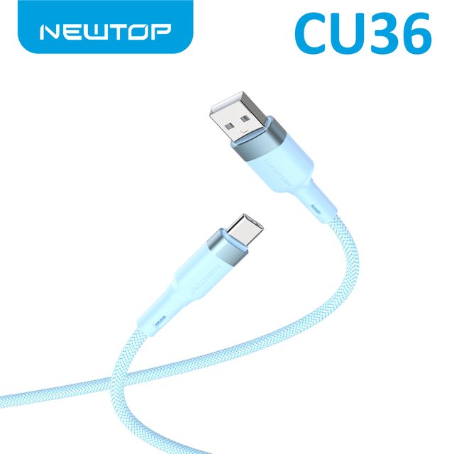 NEWTOP CU36 NYLON CAVO USB/TYPE-C 100CM