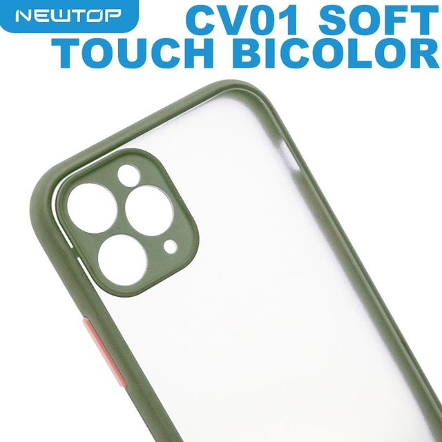 NEWTOP CV01 SOFT TOUCH BICOLOR COVER APPLE IPHONE 13 PRO MAX