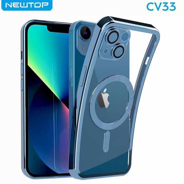 NEWTOP CV33 COVER CROMO RINGS APPLE IPHONE 17