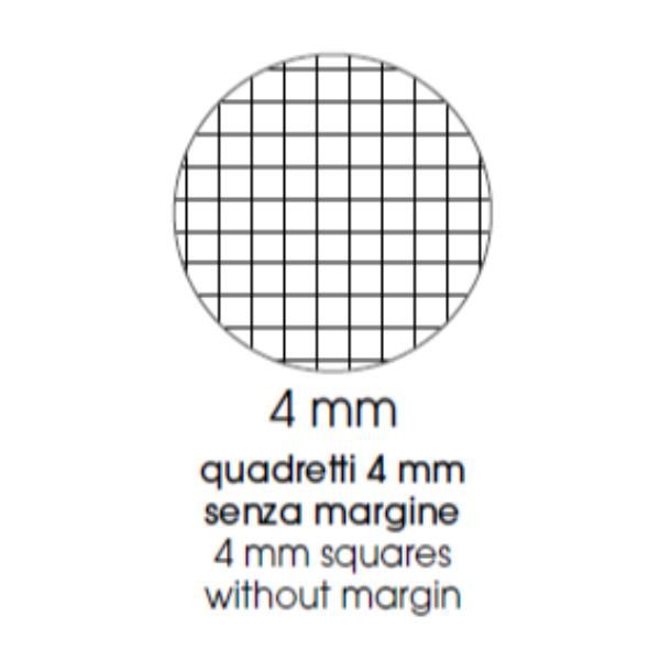 Maxiquaderno Color 80 - A4 - 4mm - 96 fogli - 80gr - cartonato - BM