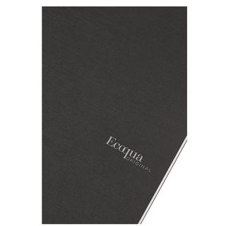 Maxiquaderno Ecoqua Original PM - A4 - 5 mm - 40 fogli - 90gr - nero - Fabriano