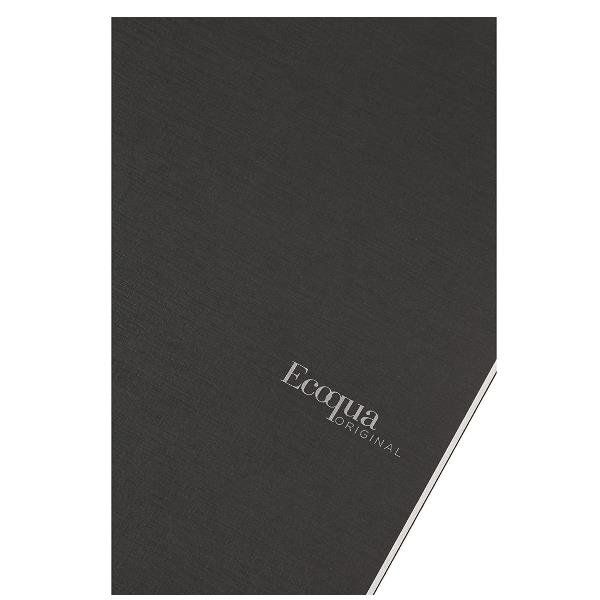 Maxiquaderno Ecoqua Original PM - A4 - 5 mm - 40 fogli - 90gr - nero - Fabriano