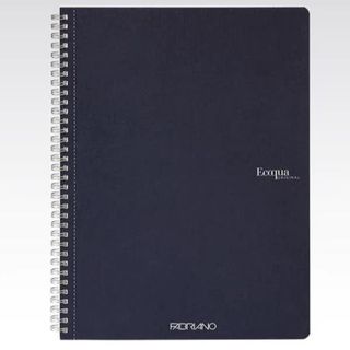 Maxiquaderno Ecoqua original - A4 - 90gr - 5mm - 70 fogli - blu scuro - spirala…