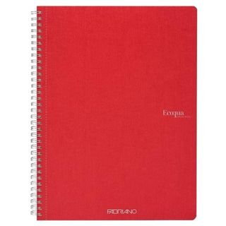 Maxiquaderno Ecoqua original - A4 - 90gr - 5mm - 70 fogli - lampone - spiralato…