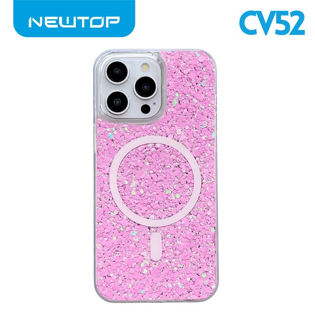NEWTOP CV52 MAGIC GLITTER CASE PER APPLE IPHONE 16 PRO