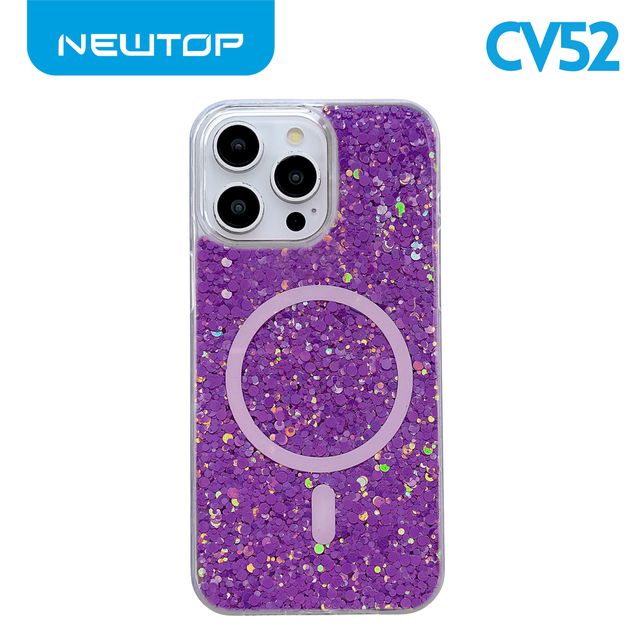 NEWTOP CV52 MAGIC GLITTER CASE PER APPLE IPHONE 17 AIR