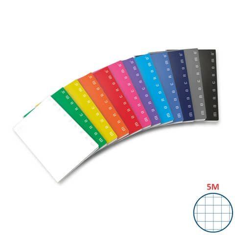 Maxiquaderno Monocromo - A4 - 5 mm - 42 fogli - 80gr - Pigna