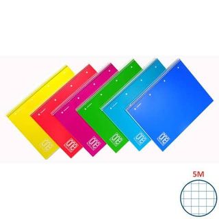 Maxiquaderno One Color PP - A4+- 5mm - 80 fogli - 80 gr - c/fori - spiralato - …