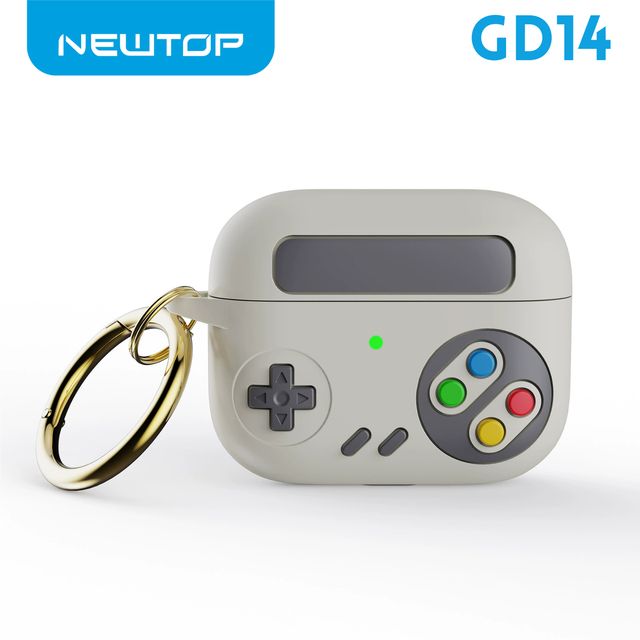 NEWTOP GD14 HANDHELD GAME CONSOLE DESIGN CUSTODIA AIRPODS 4