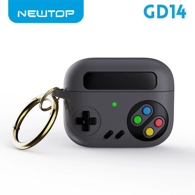 NEWTOP GD14 HANDHELD GAME CONSOLE DESIGN CUSTODIA AIRPODS 4