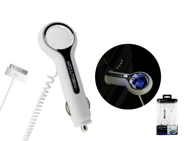 NEWTOP LED CAR CHARGER IPHONE 4G-4S