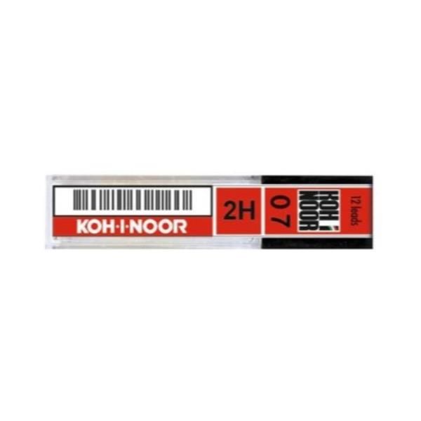 Micromine - mina 0,7mm - gradazione 2H - Koh.I.Noor - astuccio 12 mine