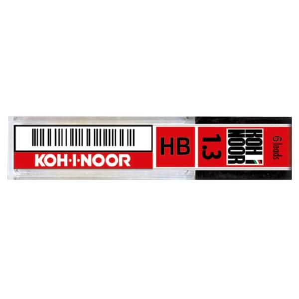 Mina di ricambio - 1,3 mm - per portamine DH1500 - Koh.I.Noor - astuccio 6 pezzi