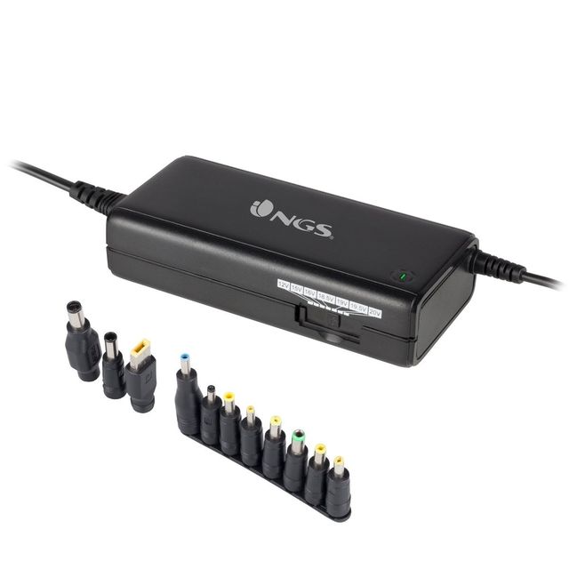 NGS Alimentatore Universale Ban fino a 90W Protezioni 11 Adattatori - <p>Carica…