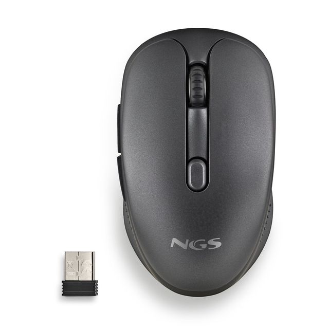 NGS EVO RUST MOUSE RICARICABILE WIRELESS 2.4 GHz TASTI SILENZIOSI 3 LIVELLI DPI…
