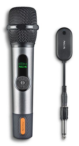 NGS MICROFONO DINAMICO SENZA FILO 2.4 GHZ