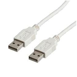 NILOX CAVO USB 2.0 TYPE A MASCHIO MASCHIO 0.8 MT BIANCO