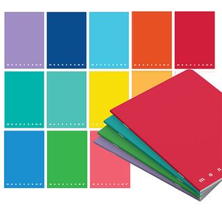 Miniquaderno Monocromo - 120x170mm - 1rigo - 40fg - 80gr - Pigna