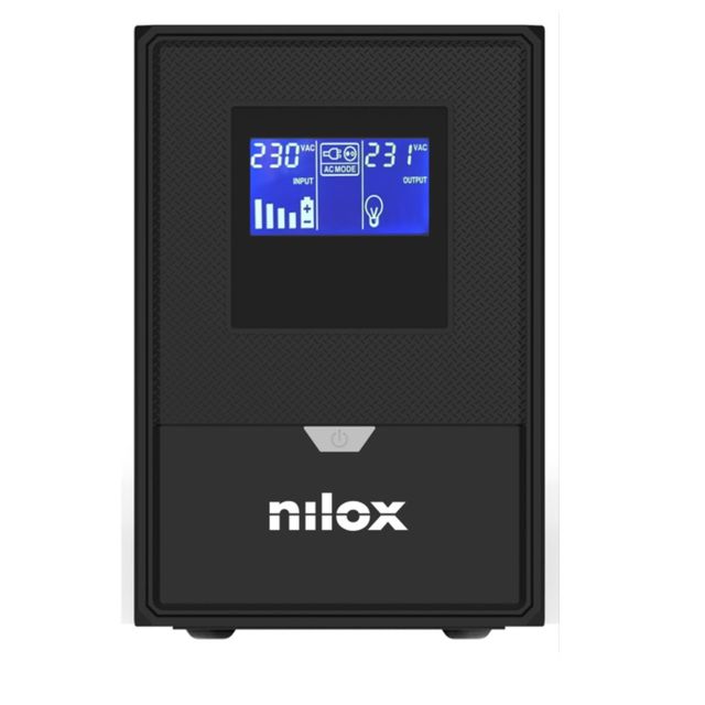 NILOX UPS PREMIUM LINE INTERACTIVE PURE SINEWAVE TOWER 1500VA 1.200 W - 2 IEC 3…