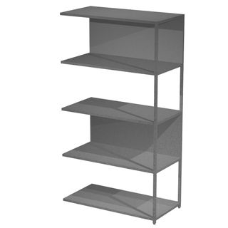 Modulo aggiuntivo per libreria Modular - 90 x 44 x 161 cm - struttura metal ant…
