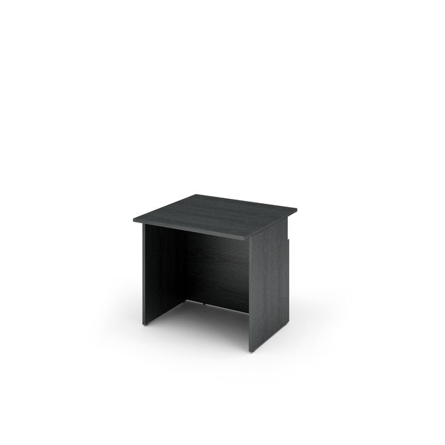 Modulo reception Prestige disabili - senza sopralzo - 80 x 97,5 x 72 cm - nero …