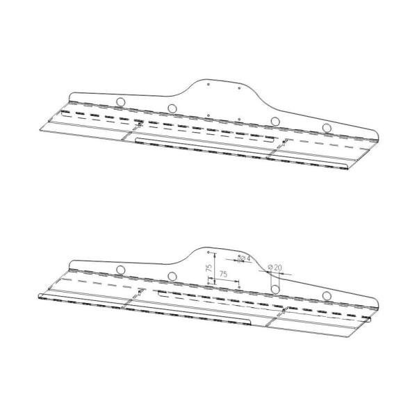 Neomounts KEYB-V050 - Componente di montaggio (ripiano) - per tastiera / mouse …