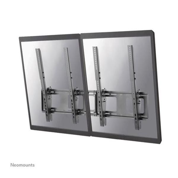 Neomounts NS-WMB200P - Staffa - per 2 display LCD - nero - dimensione schermo: …