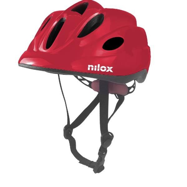 Nilox - Casco protettivo - S/M/52-57 cm - rosso
