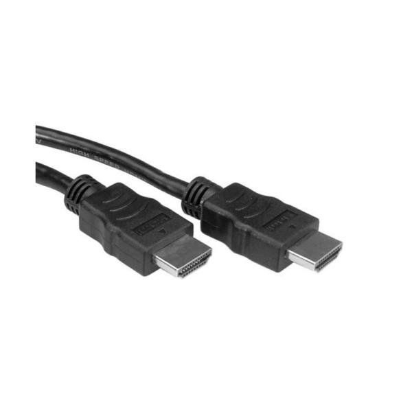 Nilox - Cavo HDMI con Ethernet - HDMI maschio a HDMI maschio - 5 m - nero