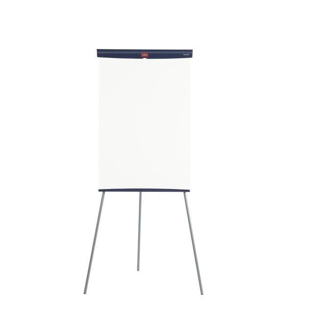 Nobo Basic - Cavalletto - a pavimento - acciaio verniciato - magnetica - bianco