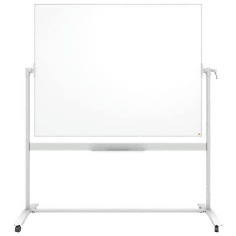 Nobo Classic Nano Clean - Lavagna bianca - a pavimento - 1500 x 1200 mm - accia…