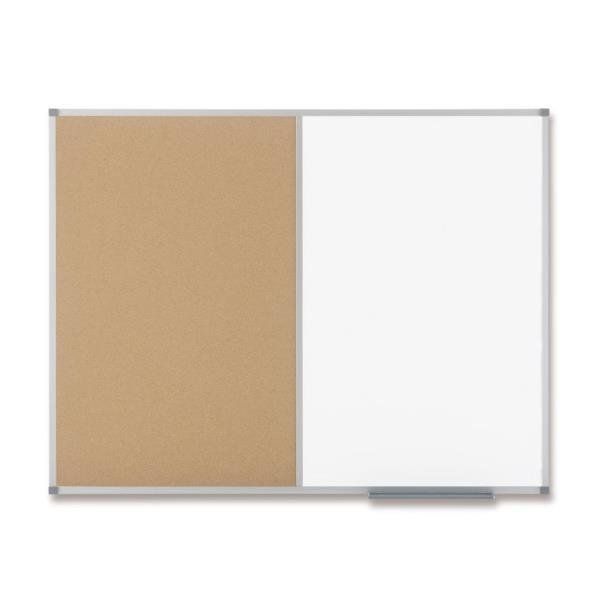 Nobo Elipse Classic - Pannello combinato: lavagna bianca, bacheca - montabile a…