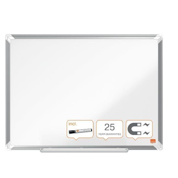 Nobo Premium Plus - Lavagna bianca - montabile a parete - 2400 x 1200 mm - smal…