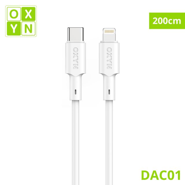OXYN DAC01 CAVO 27W TYPE-C/LIGHTNING 200CM
