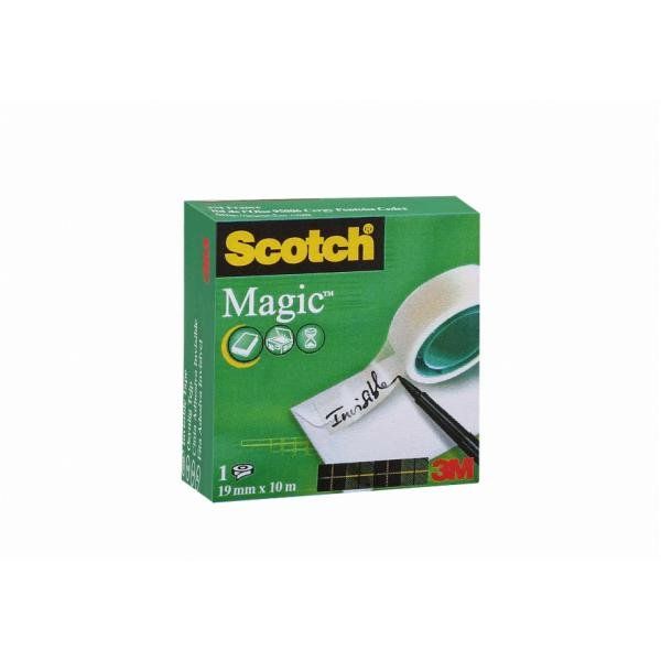 Nastro adesivo Scotch® Magic™ 810 19 mm x 66 m trasparente opaco 810-1966