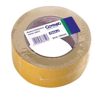 Nastro biadesivo Comet per pavimenti universale - Permanente 50 mm x 25 m 64620…