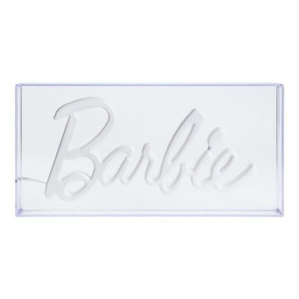 PALADONE BARBIE LED NEON LIGHT LAMPADA LED LOGO BARBIE DA APPENDERE IN CAMERETTA
