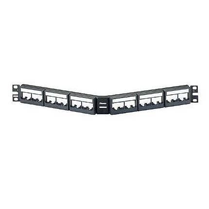 PANDUIT PANN.1U ANG.PER 24 RJ45U NERO