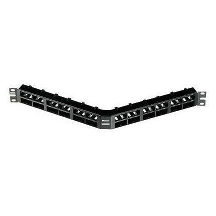 PANDUIT PANN.1U ANGOL.PER 48 RJ45S NERO