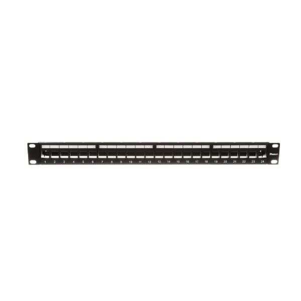 PANDUIT PANN.1U PER 24 RJ45S KEYSTONE NERO
