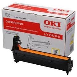 Oki - Tamburo - Giallo - C5850/5950 - 43870021 - 20.000 pag