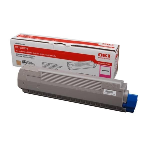 Oki - Toner - Magenta - C-810 C-830 - 44059106 - 8.000 pag