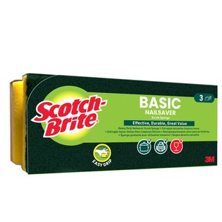 PACK 3 Spugne abrasive Basic salvadita SCOTCH BRITEÂ®