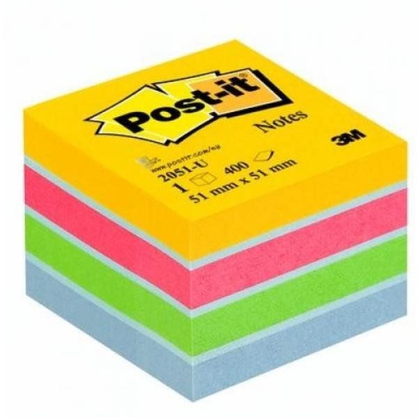 POST-IT DADO ULTRACOLOR 400FG.