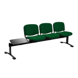 Panca 3 posti attesa Unisit Dado D53PT con tavolino - rivestimento Eco verde - …
