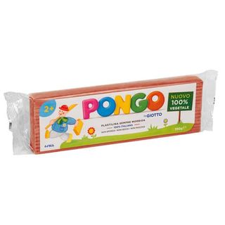 Panetto di plastilina vegetale modellabile 350 g Pongo terracotta F603518