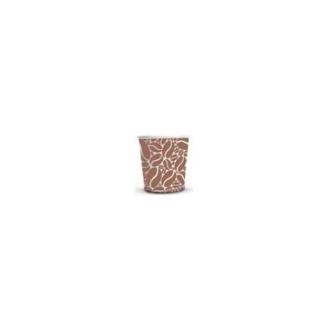 Bicchieri in carta e PE Dopla Green serigrafati ''MOKA'' - 100 ml / 3 oz bianco…