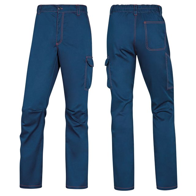 Pantalone da lavoro Panostrpa - sargia/poliestere/cotone/elastan - taglia XL - …