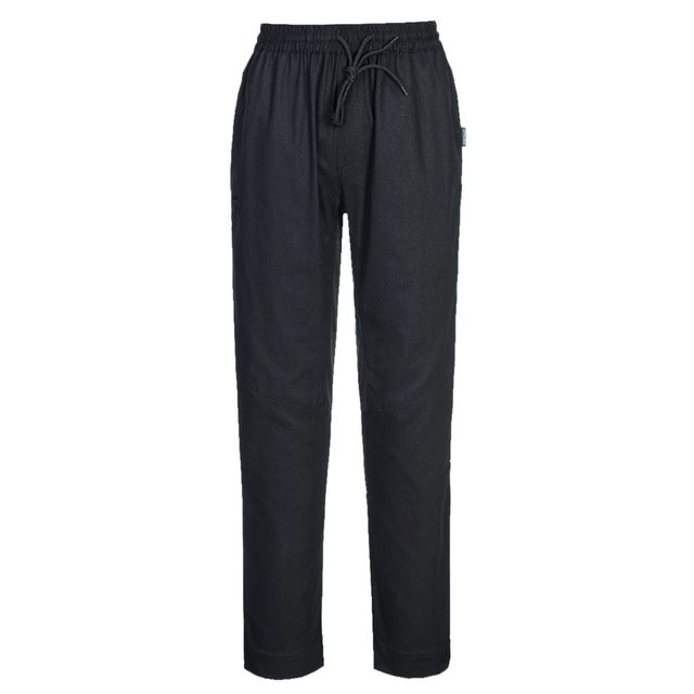 Pantaloni cuoco MeshAir Pro - taglia M - nero - Portwest