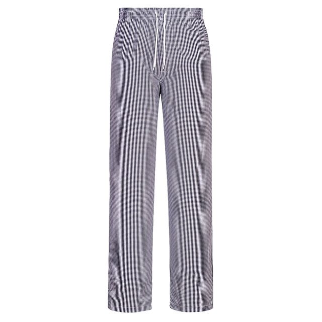 Pantaloni da cuoco Bromley tg M quadretti neri Portwest
